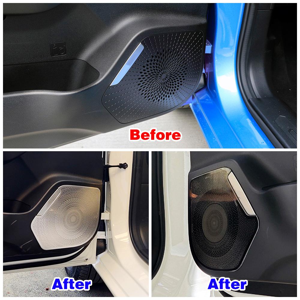 Аксессуары для интерьера для Haval Jolion 2024 2024 Автомобильная внутренняя дверь стерео аудио динамик звук декоративная рамка отделка крышка наклейка