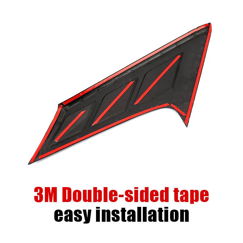 For Toyota RAV4 2019 2020 2021 2022 2023 2024 RAV 4 XA50 Hybrid ABS Car Exterior Windshield C-Pillar Molding Strip Cover Trim