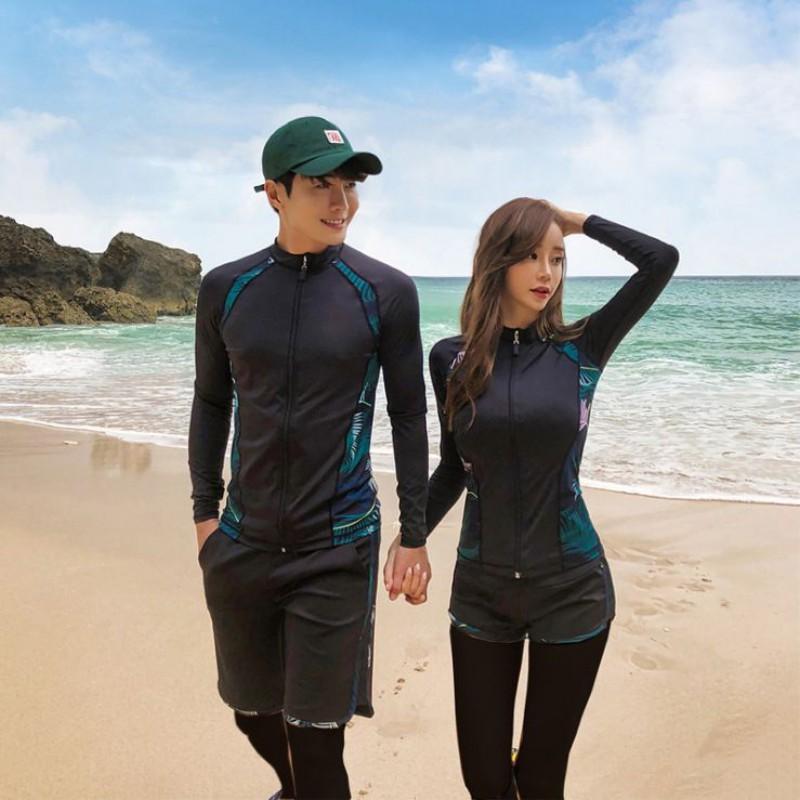 UV Protection Long Sleeve Rash Guard Set Snorkeling Diving Swimming Family Matching Outfits