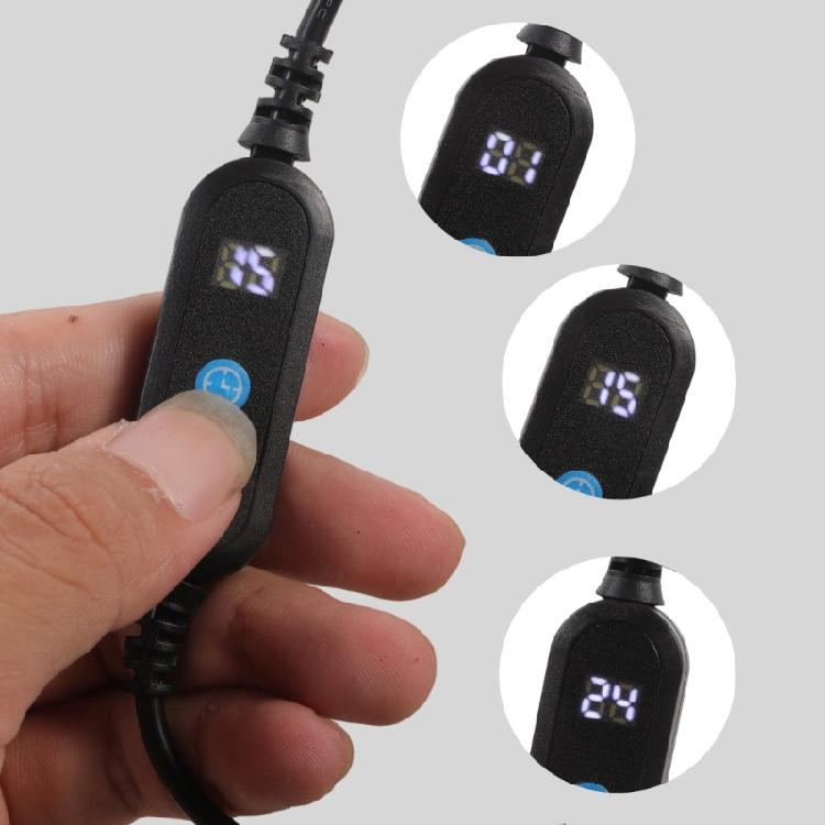 Энергосберегающий USB-таймер Компактный 60 см USB-таймер Переключающий шнур Для светодиодного освещения аквариума и офисной техники