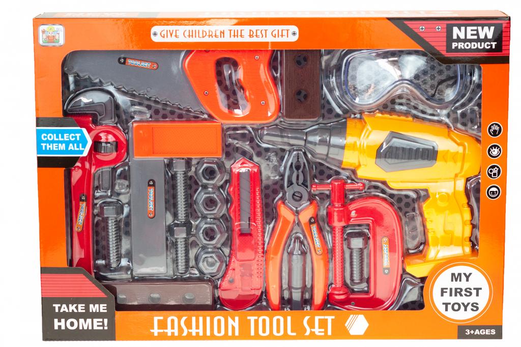 TG55511 WORKSHOP SET 19 PCS TOY SET