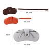 Male Glasses Storege Case PU Leather Glasses Case Eyewear Protector Eyewear Pouch Sunglasses Pouch