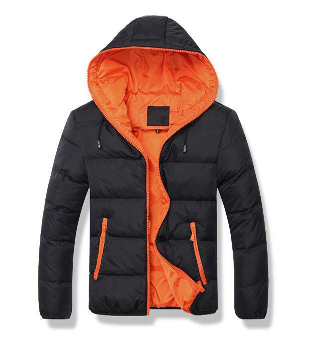 Мужская зимняя куртка с хлопковой подкладкой, новый корейский стиль, модное пальто для холодной погоды для подростков, красивая осенняя и зимняя одежда.