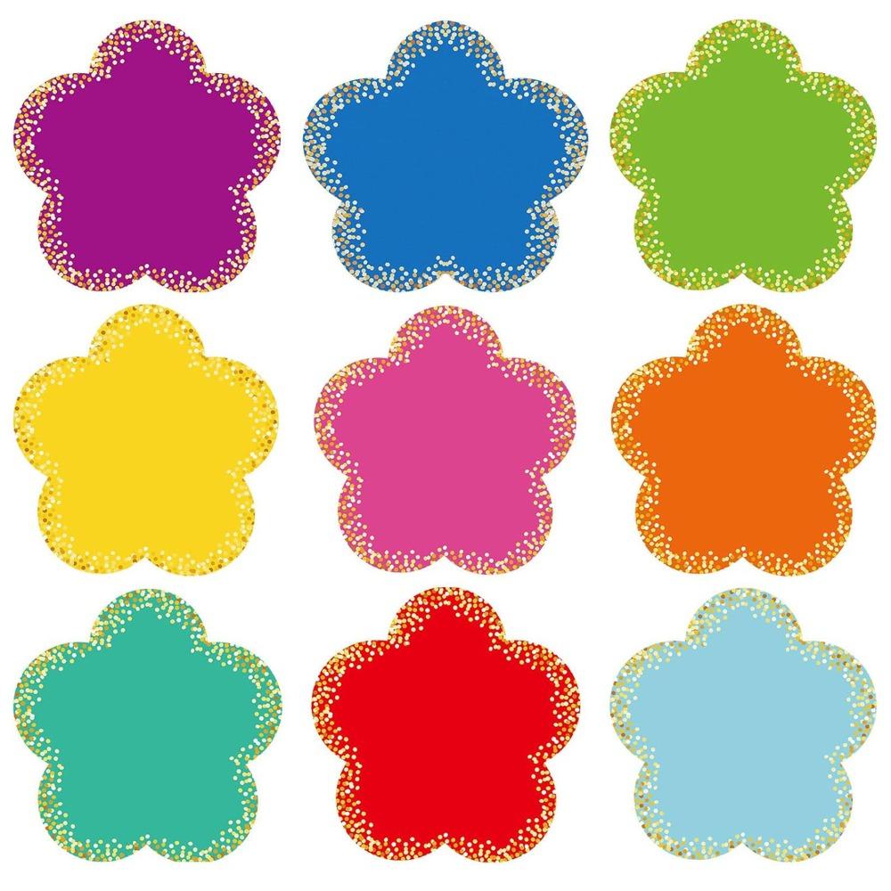 108pcs Cutouts Pentagram Decorative Border DIY Craft Billboard Decoration Poster Decoration