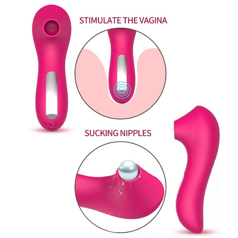 Присоска для клитора, вибратор, секс-игрушки для взрослых женщин, оральный сосок, всасывающий клитор, стимулятор языка, минет, мастурбатор, эротический