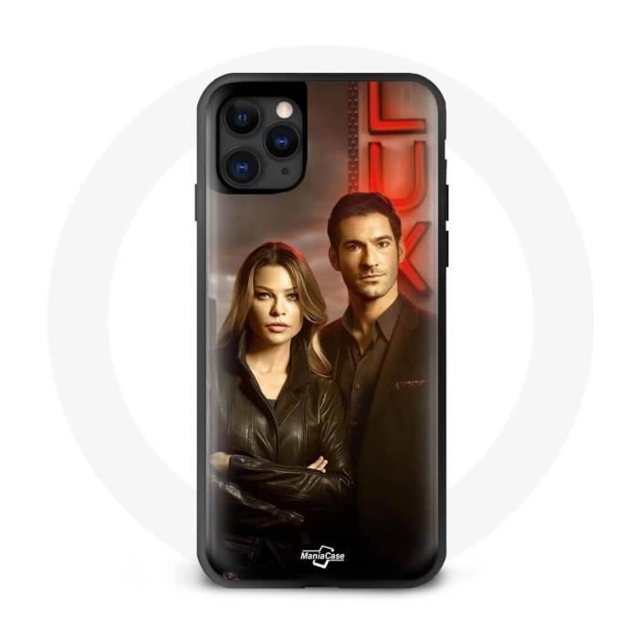 Coque - Maniacase - Iphone 13 - Lucifer Morningstar - Silicone - Souple