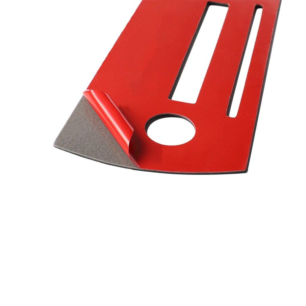 Carbon Fiber Car CD Panel Frame Decor Sticker Decal Cover Trim for Lexus NX 200 200T 300H 2014- Car Interior Accessories