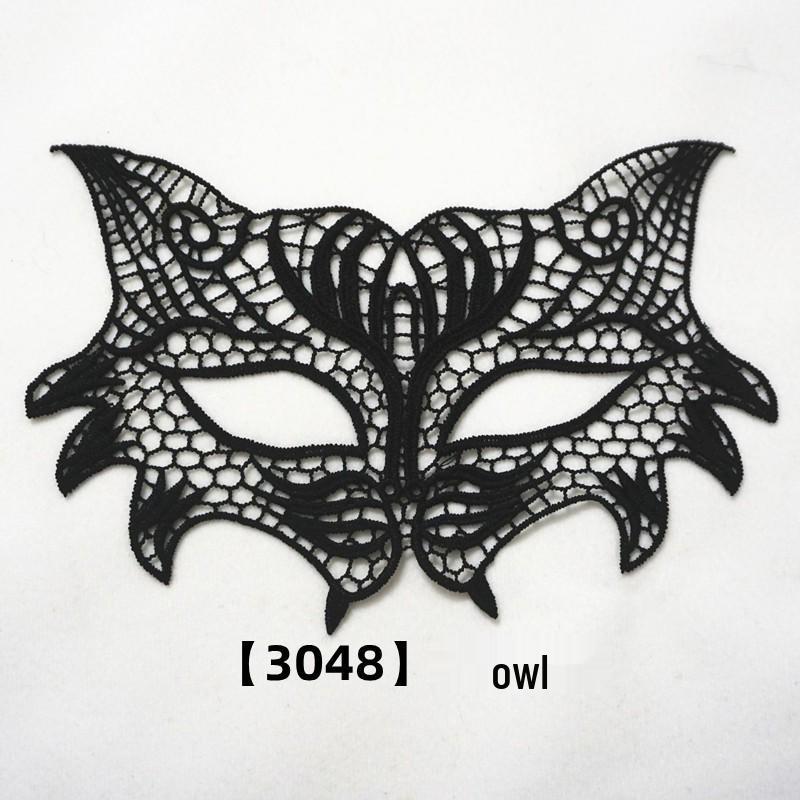 Черная кружевная маска для глаз королевы на Хэллоуин или костюмированные вечеринки