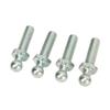 4Pcs 10mm   Studs 5Celsius16‑18 Thread High Hardness Rugged Stable   Studs Washers Kit for Tool Boxes RVs Cars