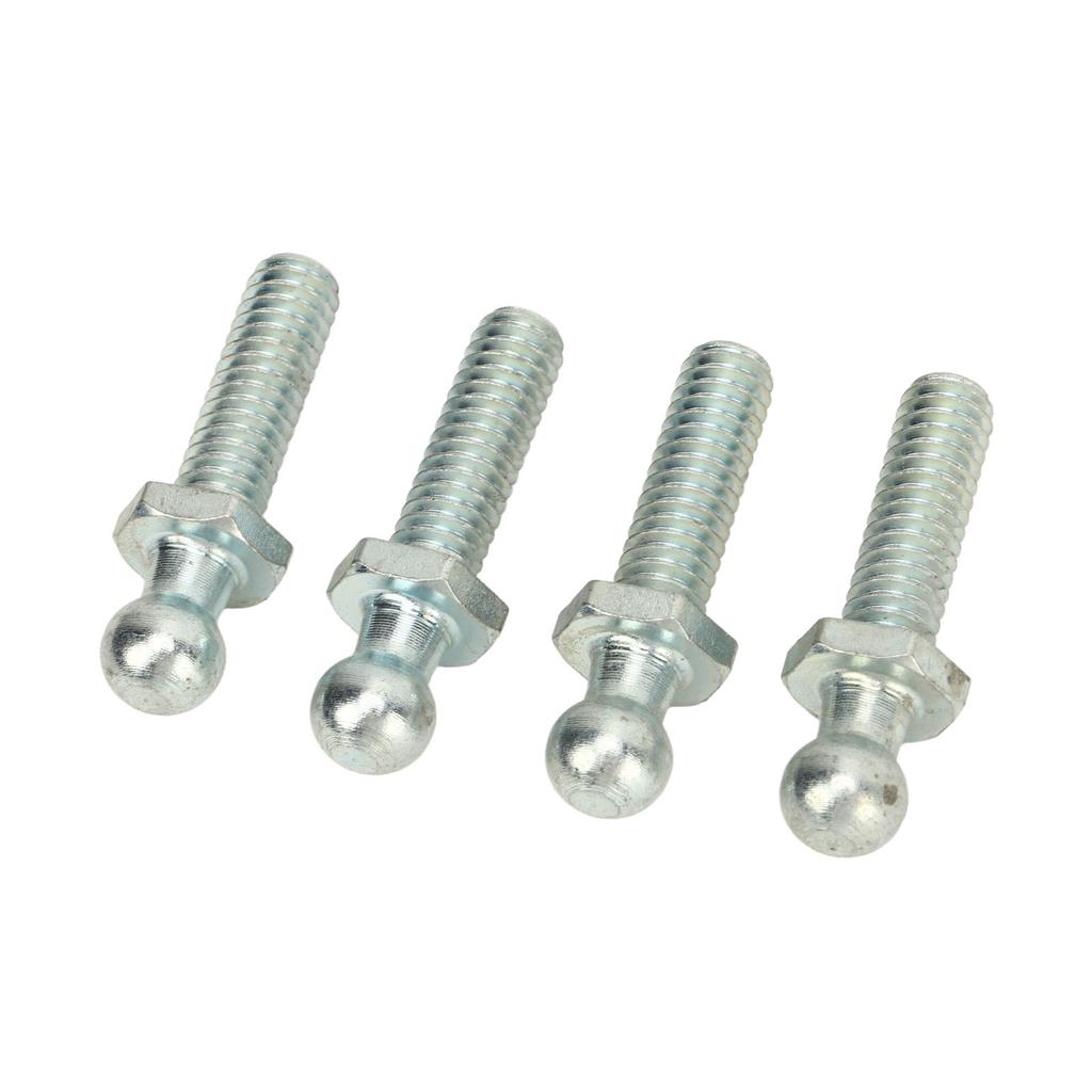 4Pcs 10mm   Studs 5Celsius16‑18 Thread High Hardness Rugged Stable   Studs Washers Kit for Tool Boxes RVs Cars
