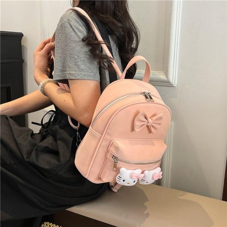 Милая плюшевая кукла Hello Kitty, украшение, студенческий мини-рюкзак для ежедневного использования