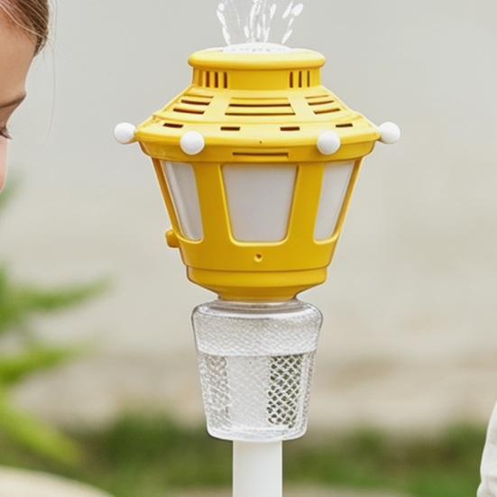 Street Lamp Bubble Machine with Music & LED Lights, Automatic Bubble Blower for Kids, Adjustable Height 21-47", Detachable Wand, Rechargeable Outdoor