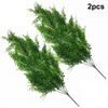 2шт искусственные висячие растения поддельные виноградные листья плюща зелень партия свадьба