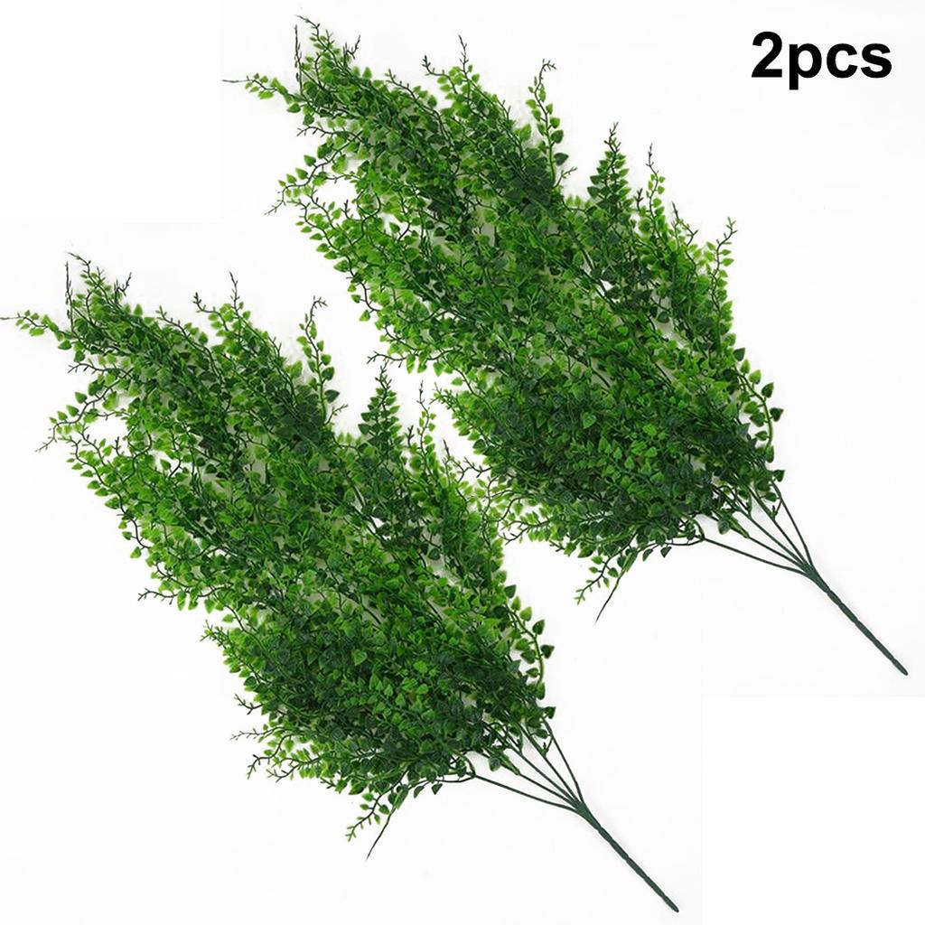 2шт искусственные висячие растения поддельные виноградные листья плюща зелень партия свадьба
