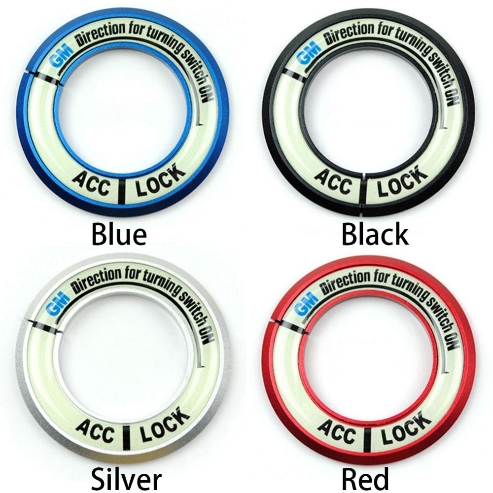 Дополнительный цветной фонарь ночного видения, светящийся переключатель зажигания, наклейка, светящееся кольцо для ключей, декор с узором Ford для Chevrolet