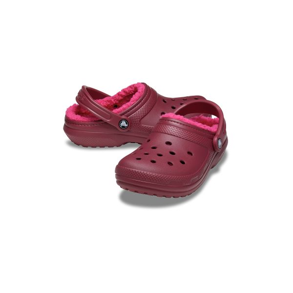 Crocs Теплые Легкие Удобные С Круглым Носком Слипоны Сабо Женские сабо Свекла 203591-6XH