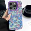 Блестящий градиентный чехол для телефона Dream Shell с мраморным узором для iPhone 15 14Pro Max 13 12 11Pro Max глянцевый противоударный мягкий чехол на заднюю панель