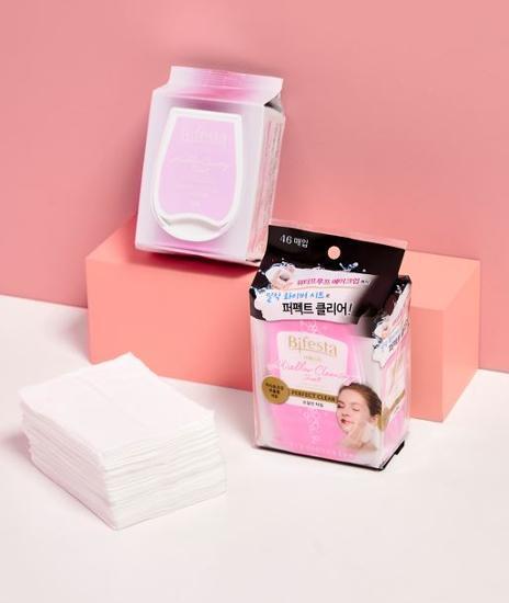Bifesta Micellar Cleansing Tissue Perfect Clear 46 Sheets (Oil Type)