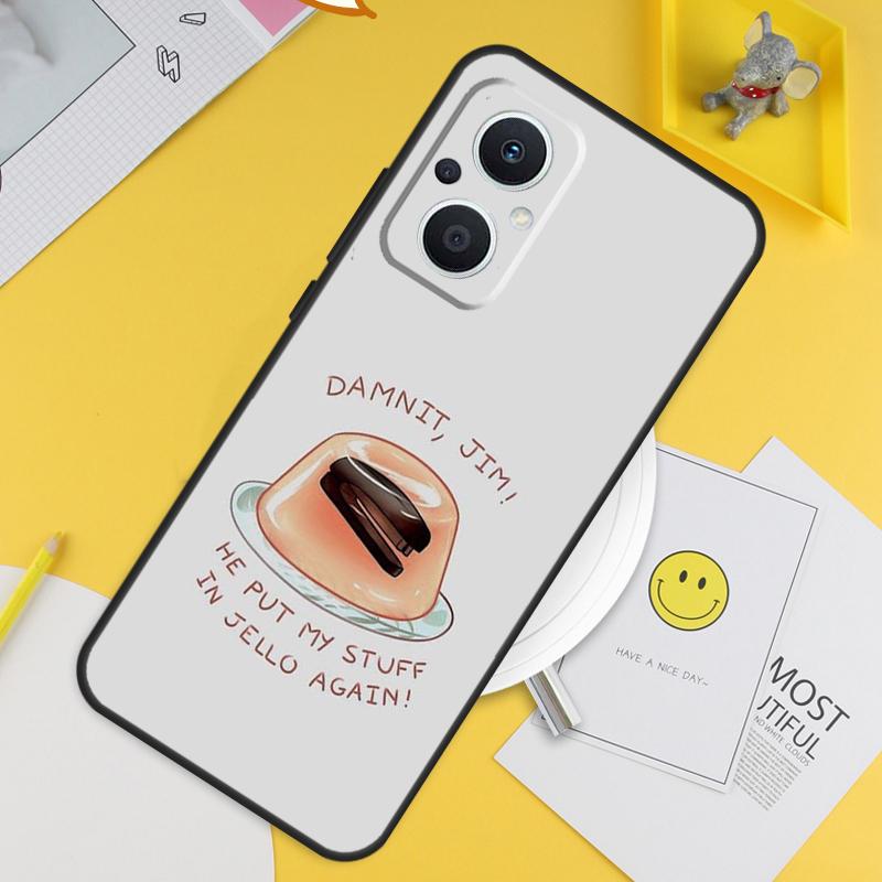 Чехол The Office Dunder Mifflin для OPPO Reno 14 12 11 10 13 Pro 8T 11F 12F 13F 14F 7 8 Lite OPPO Find X9 X8 X6 X5 Pro