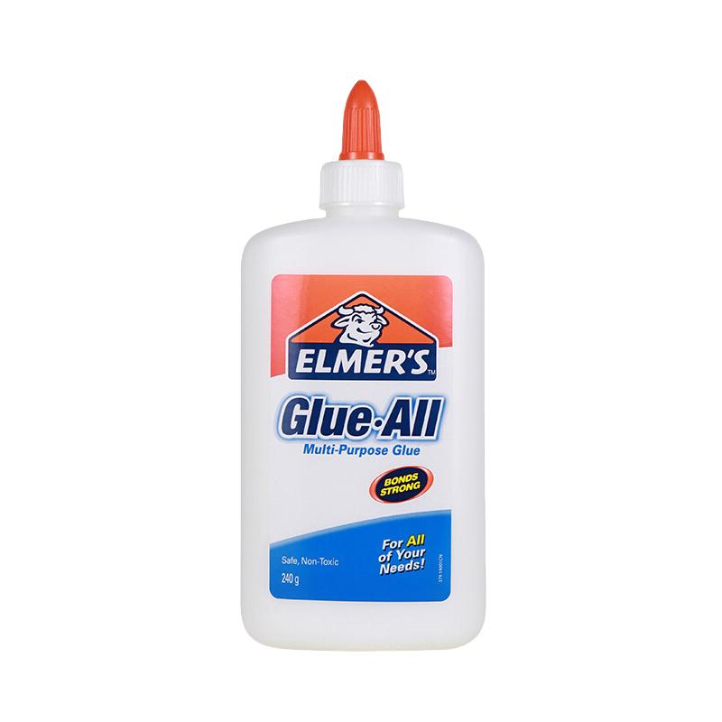 Original Elmers Glue All Purpose Glue-All White Glue 40ML/240g Non-Toxic Washable Glue for Slime