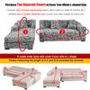 Sectional Sofa Covers Stretch Couch Slipcovers For L Shape Sectional Couch Chaise Sofa Furniture Protector Covers