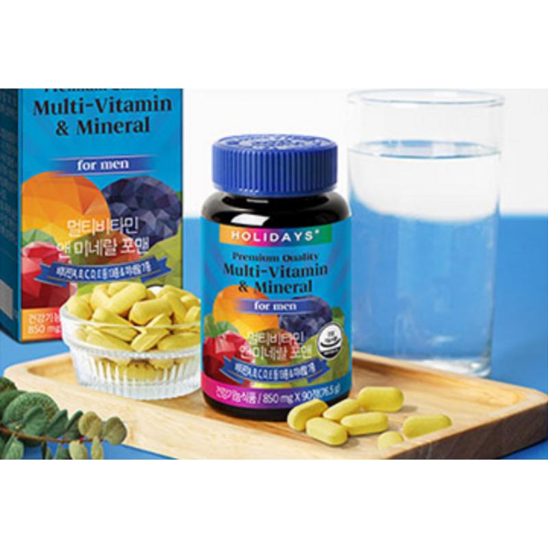 Holidays Мультивитамины и минералы для мужчин, 90 таблеток, 1 шт.
