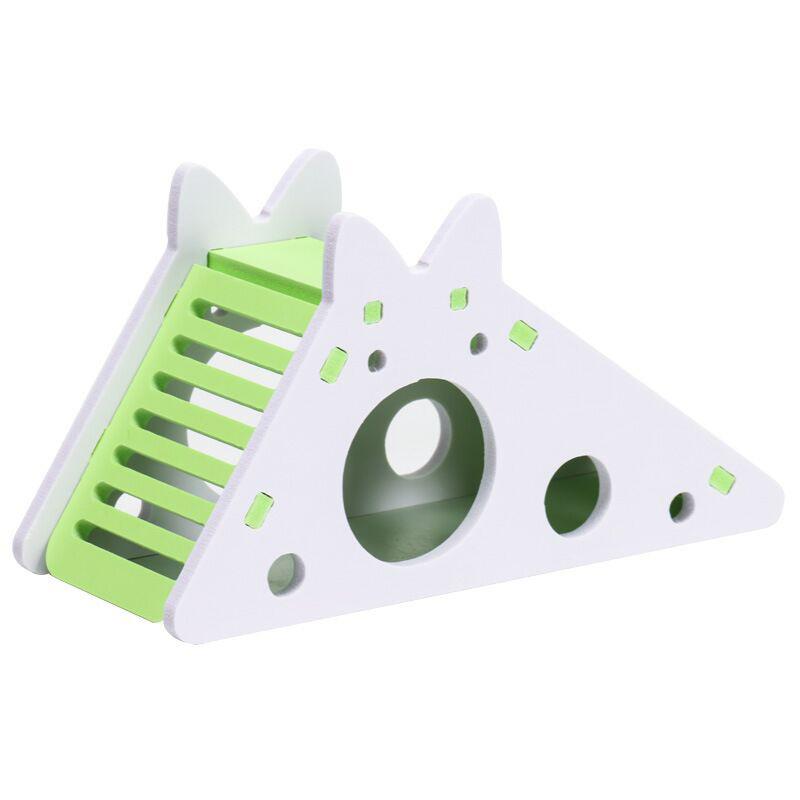 Собранная игрушка-горка для хомяка морская свинка золотой медведь дышащий домик для хомяка