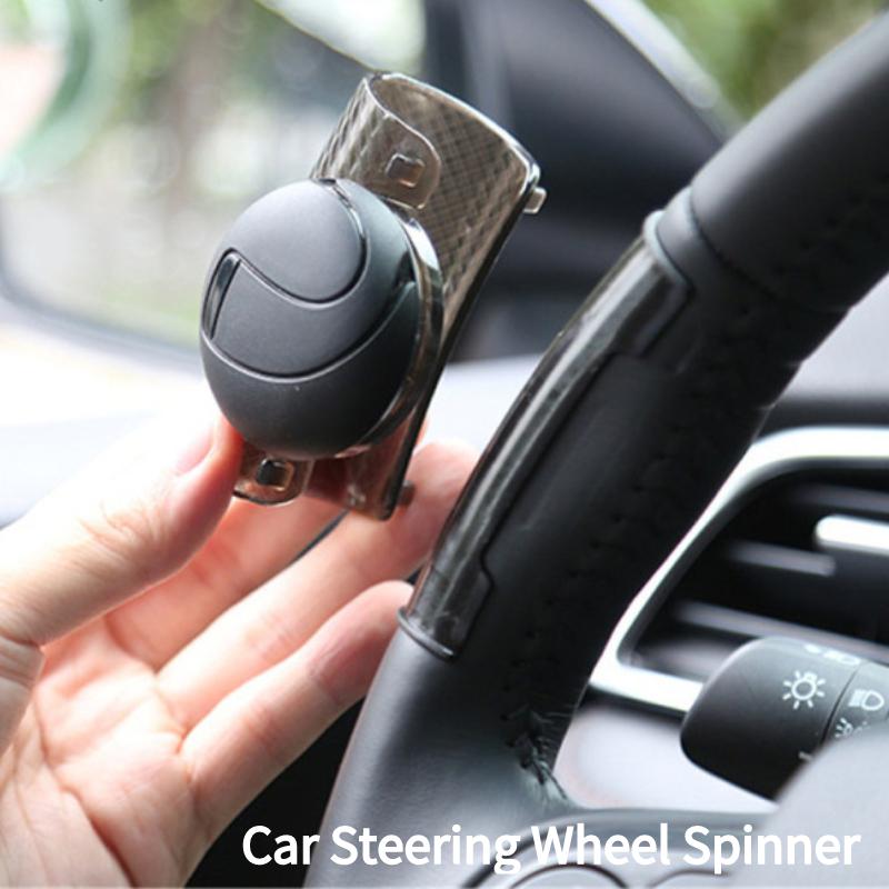 Автомобильный усилитель руля 360°, автомобильная ручка, шарик, силиконовая ручка рулевого колеса, шариковый металлический подшипник, помощник при повороте автомобиля