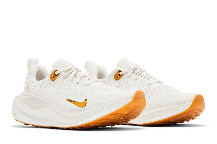 Nike ReactX Infinity Run 4 Белый Жевательная резинка Металлический золотой (Женский)