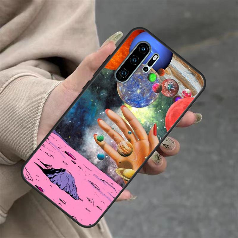 Эстетический чехол Planet для Huawei Nova 10 SE 9 11 11i 8i 3i 5T Y60 Y70 Y90 Y61 Y91 P20 P30 Pro P40 Lite