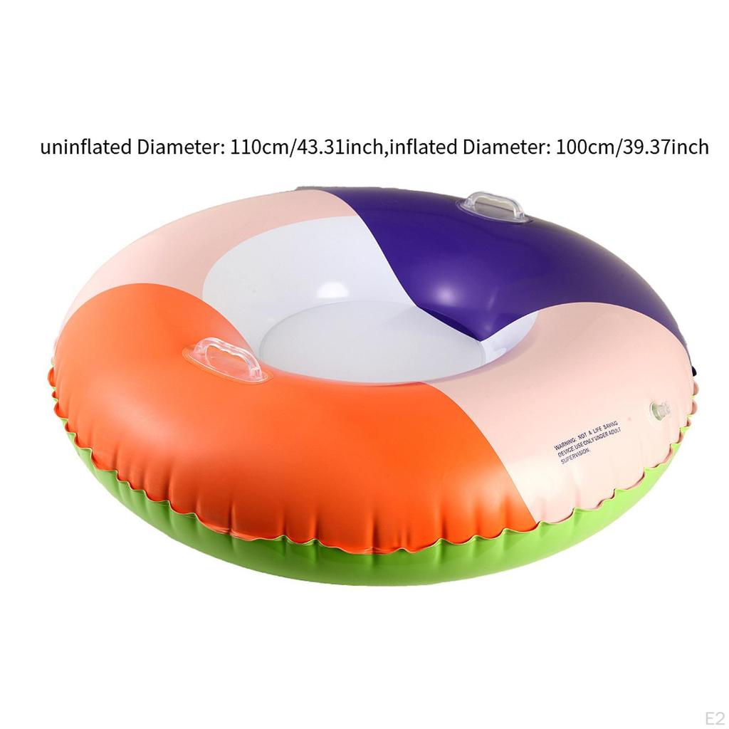 Надувные санки-тюбинг для снега, для активного отдыха, морозостойкие, зимние санки-игрушка с ручками