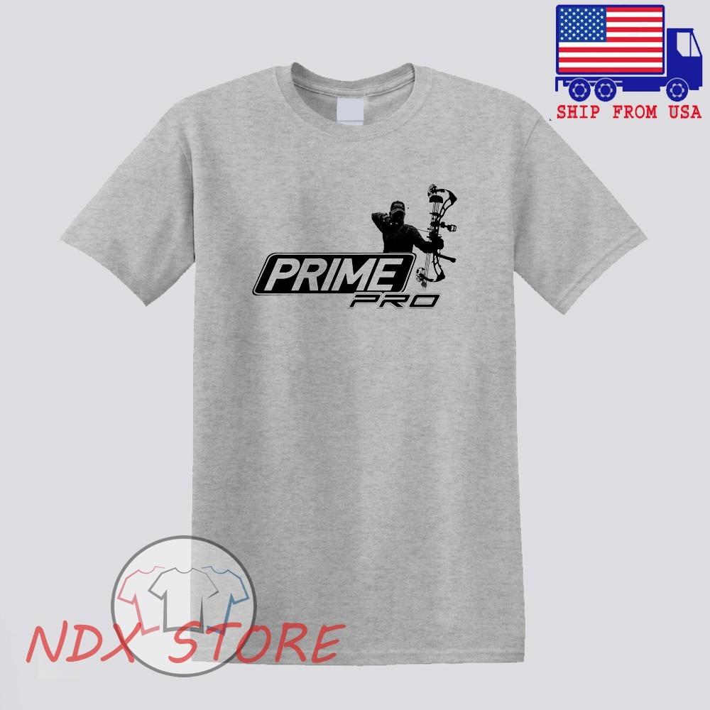 Prime Pro Archery Men#039;s Gray Size S5XL Unisex T-Shirt