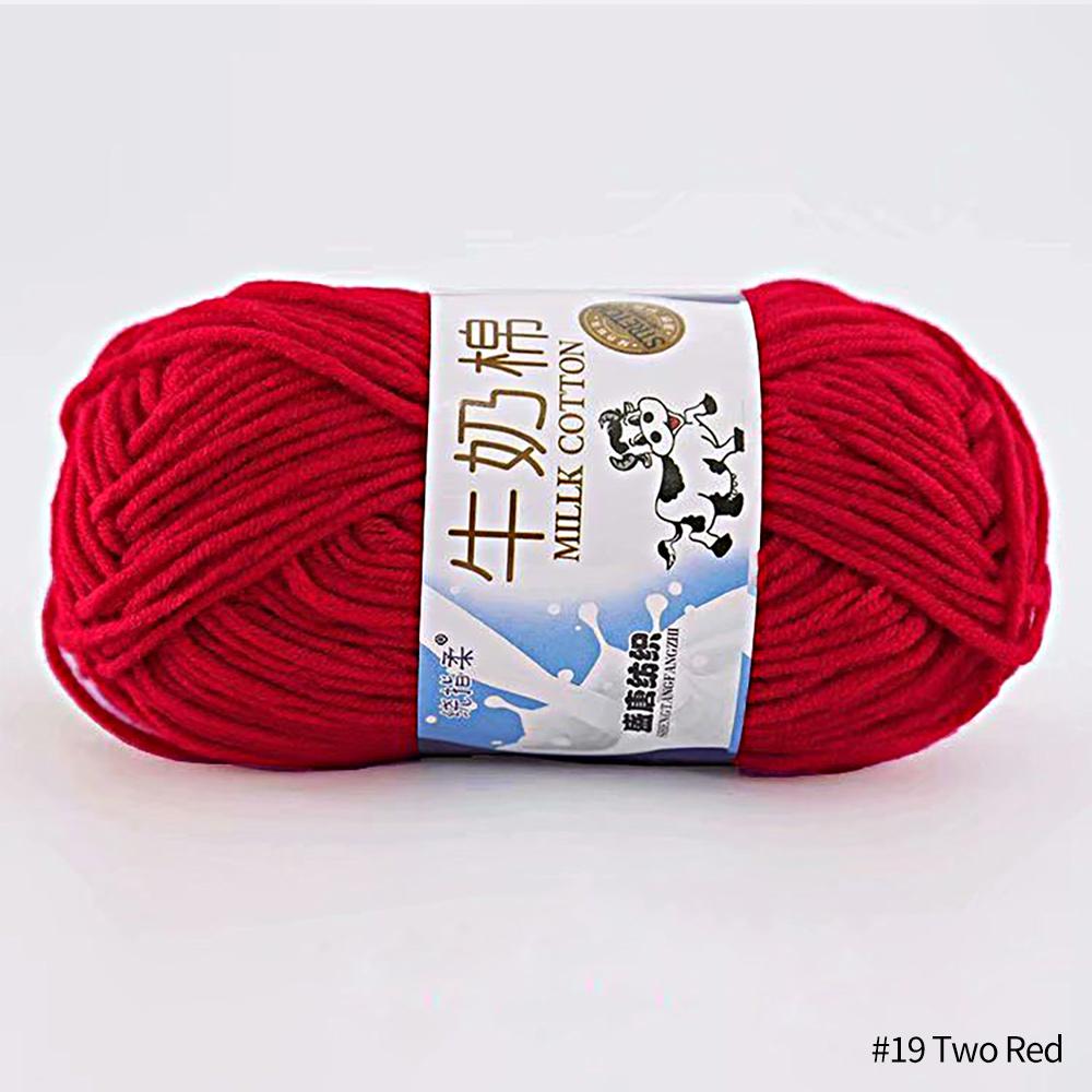 FEIJIEAST 50 г/рулон молочно-хлопковой пряжи, 5-слойная нить для ручного вязания, мягкие теплые хлопковые нитки «сделай сам», детская шерсть для ручного вязания крючком, пряжа