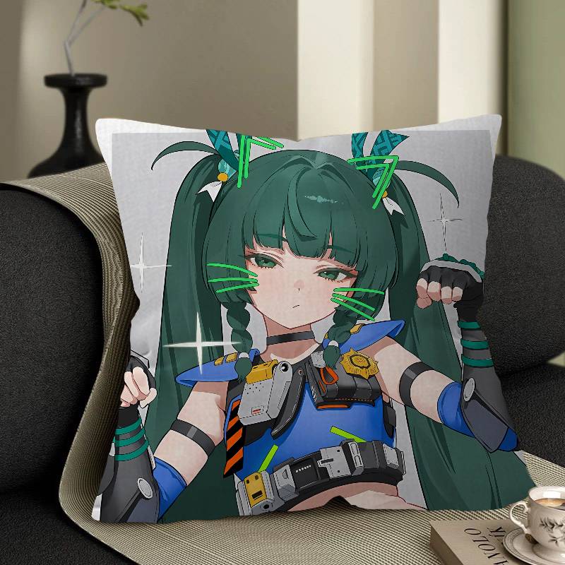 Qingyi Pillowcase toon Gift Cushion Cover Bedroom Home Sofa Chair Seat Decor pillow case