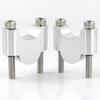 7/8" Motorcycle Handlebar Risers 22mm Bar Mount Mount Handle Handle Clamp  Universal Application