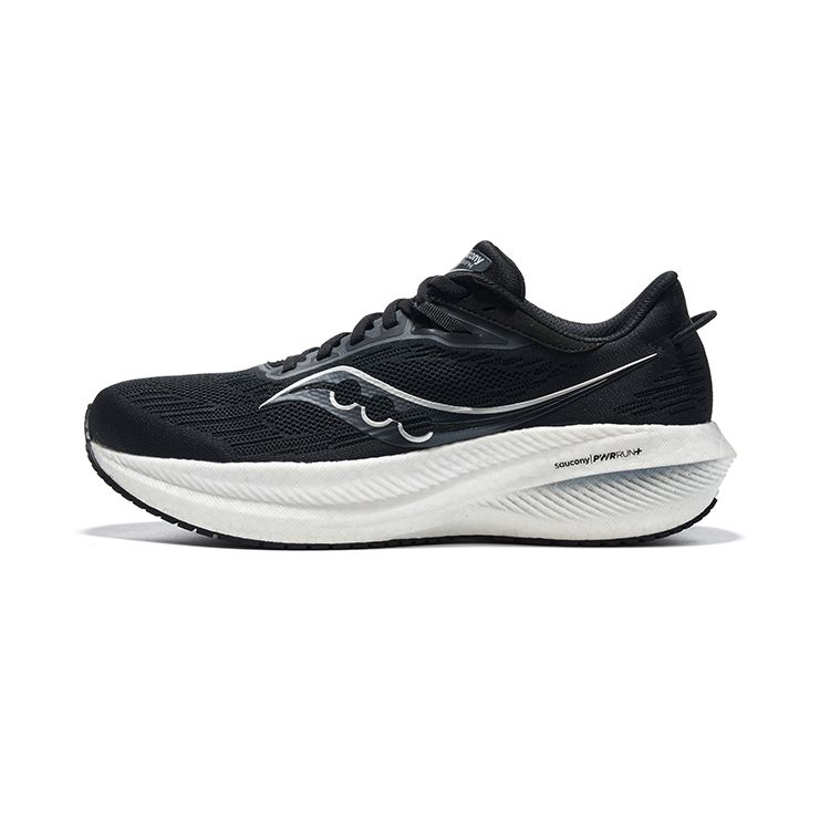 SAUCONY Triumph 21 Black White Men Sneakers Grey S20881-10
