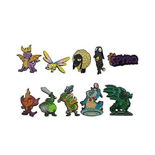 Coffre Spyro The Dragon incluant 10 Pins Officiels (Edition Limitée)