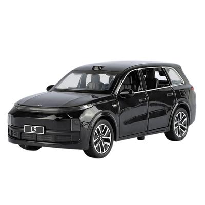 1/32 LEADINGIDEAL Li Auto L9 внедорожник Модель автомобиля из сплава Звук и свет Инерционный Детская игрушка Коллекционные предметы Подарок на день рождения