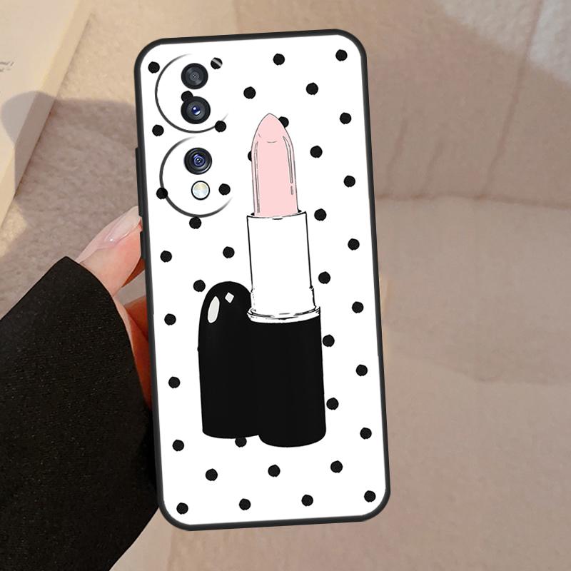 Чехол для телефона Lipstick Love Fashion For Honor Magic 7 Pro 5 6 V5 For Honor 200 400 50 70 90 Lite X8a X8b X9a X9b X9c