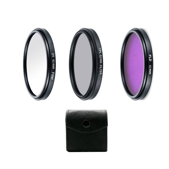 Профессиональный комплект фильтров для фотосъемки UV CPL Polarizer FLD для зеркальных камер