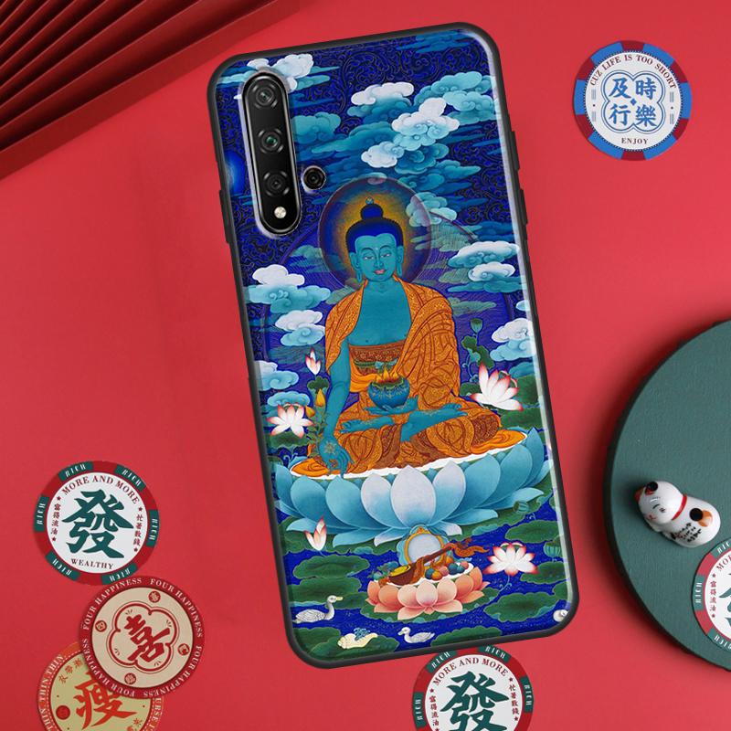 Чехол Будда Медицины Для Huawei P20 P40 P30 Lite P60 Pro Nova 12s 11i 12i 10 9 SE 5T Y91 Y90 Y60 Y70 Y72 Y61