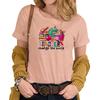 Teachers Change The World Print Tshirt FeUnisex Funny Teacher Gift TShirts Trendy World Design Casual Top Womens Clothing Sales