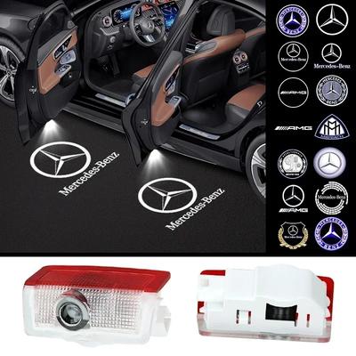 2 шт. Светодиодные Лазерные Проекторы на Дверь Автомобиля HD, Лампа Приветствия на Дверь Для Mercedes Benz A C E GLC GLA GLE W205 W212 W213 X253 X156 W166
