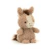 Мягкая игрушка Jellycat Маленькая лошадка, 7 дюймов - Плюшевая лошадка и пони - Классический подарок для детей