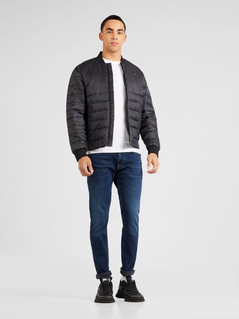 Зимняя куртка Tommy Hilfiger Water Repellent Packable Quilted Bomber Jacket (MW0MW33731) черный