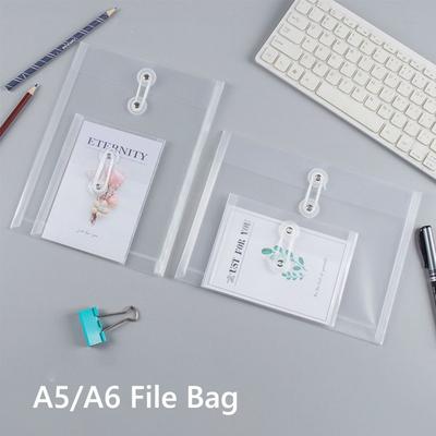 Waterproof File Folder Transparent Filling Organizer High Quality Stationery Bag Students