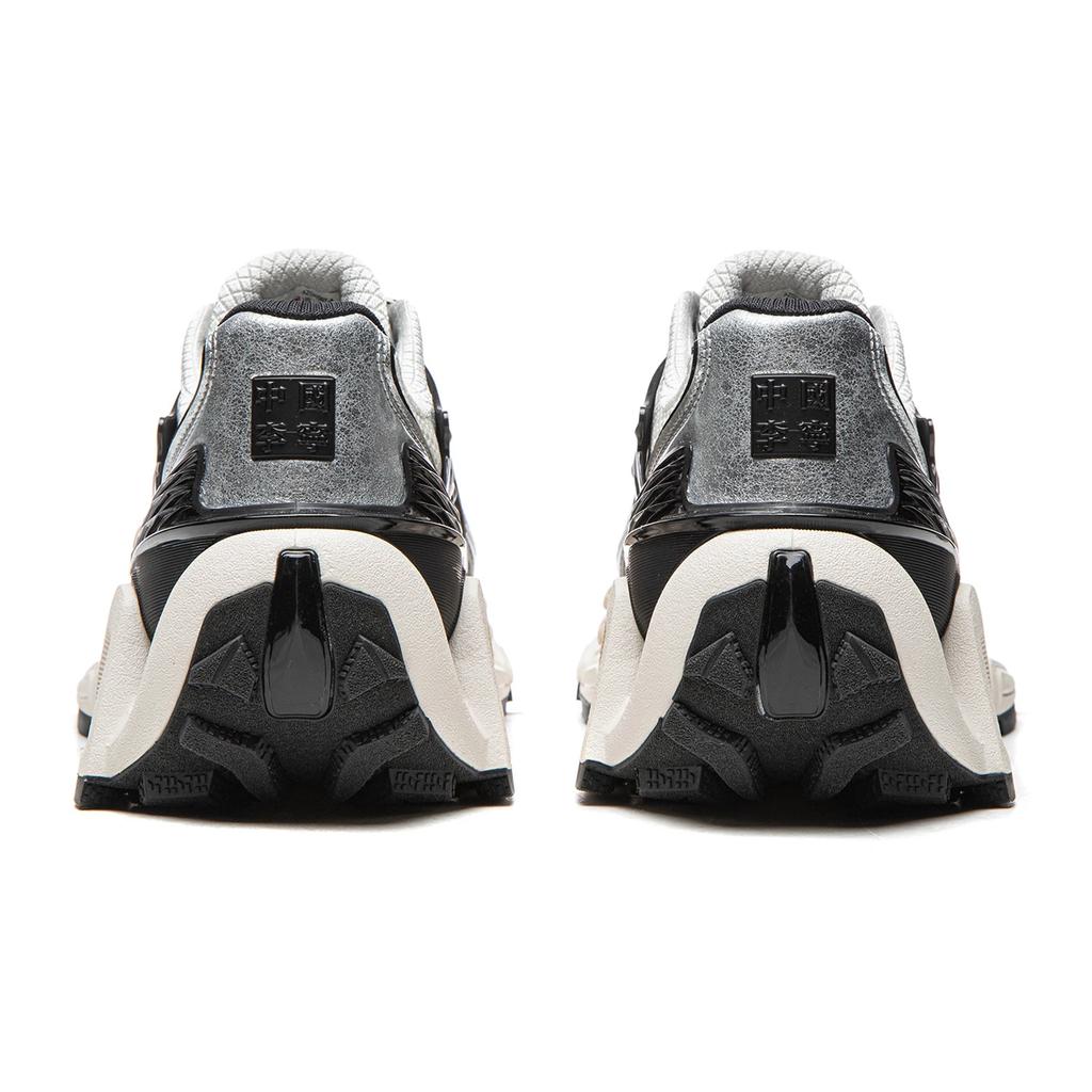 Li Ning Lijun Ace 3.0 Крутые Модные Спортивная Одежда Устойчивые Дышащие Низкие Папины Кроссовки Мужские кроссовки Белый Черный Серебристый AZGW307-4
