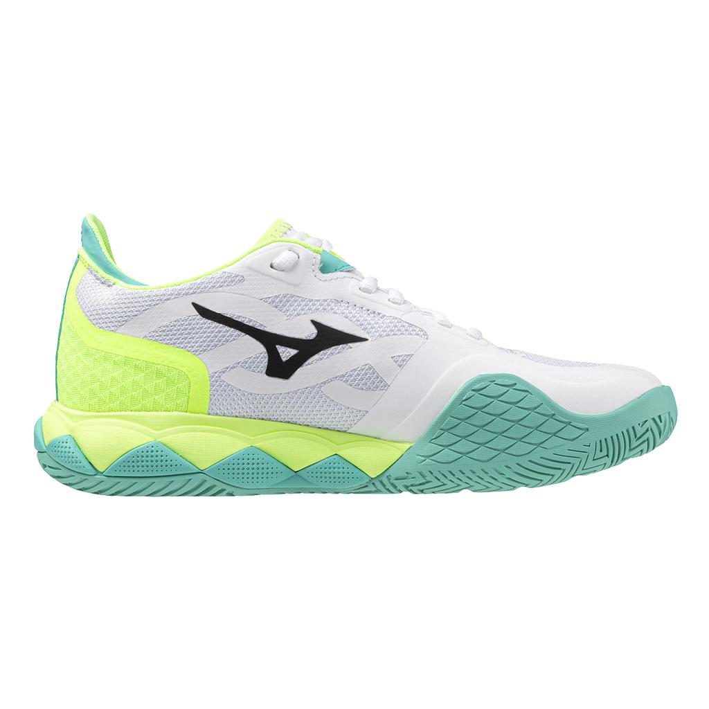 Mizuno Кроссовки для тенниса Wave Enforce Tour с амортизацией, износостойкие, низкие, унисекс, белые Mizuno 61GA230145