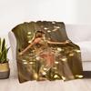 Taylor Swift's Glittery Performance Flannel Blanket-Soft and Suitable for Sofas,Beds,Offices,Travel,All Seasons,Great Gift for Holidays and Birthdays.