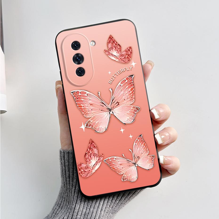 For Huawei Nova 10 Case Soft Silicone Stylish Painted Cover For Huawei Nova 10 Pro Bumper Back Coque Phone Case Nova10 Se Fundas